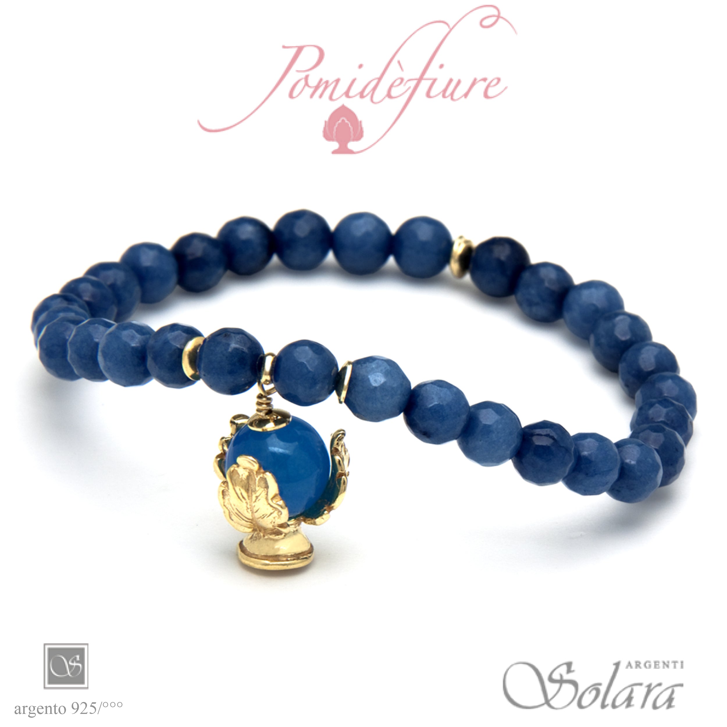 Bracciale Pomidèfiure elastico pietre BRIOLE'