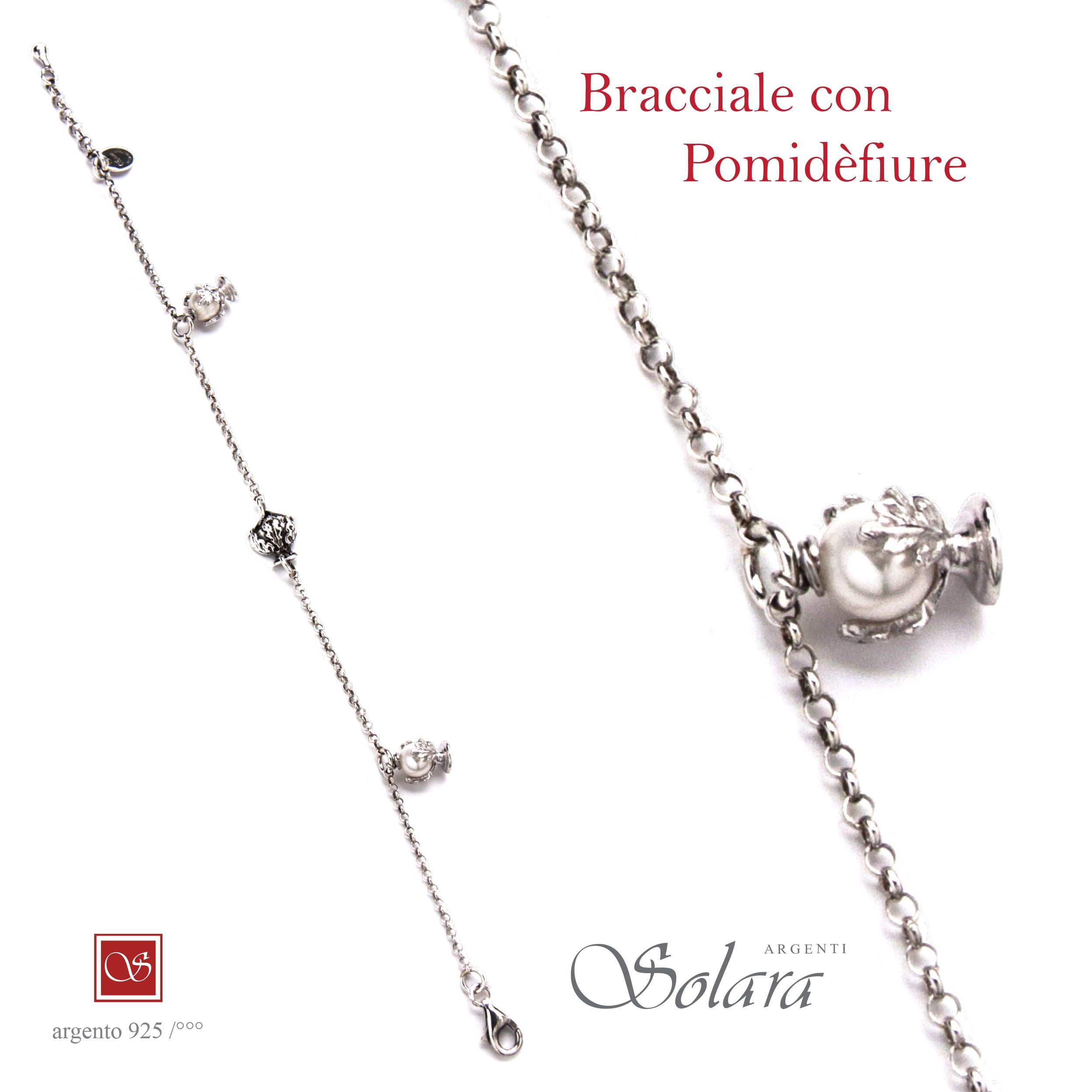 Bracciali con 3 Pomidèfiure