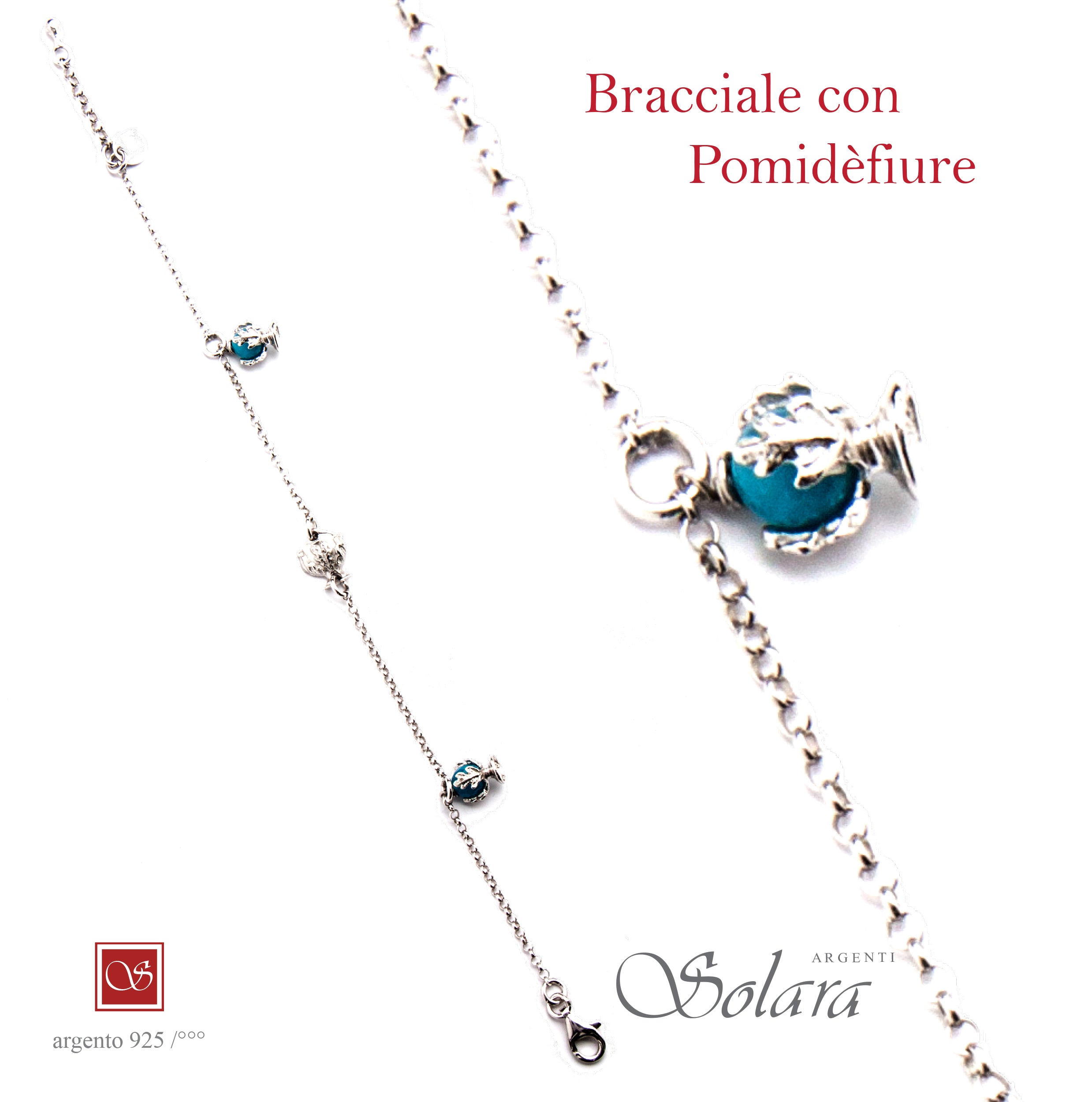 Bracciali con 3 Pomidèfiure