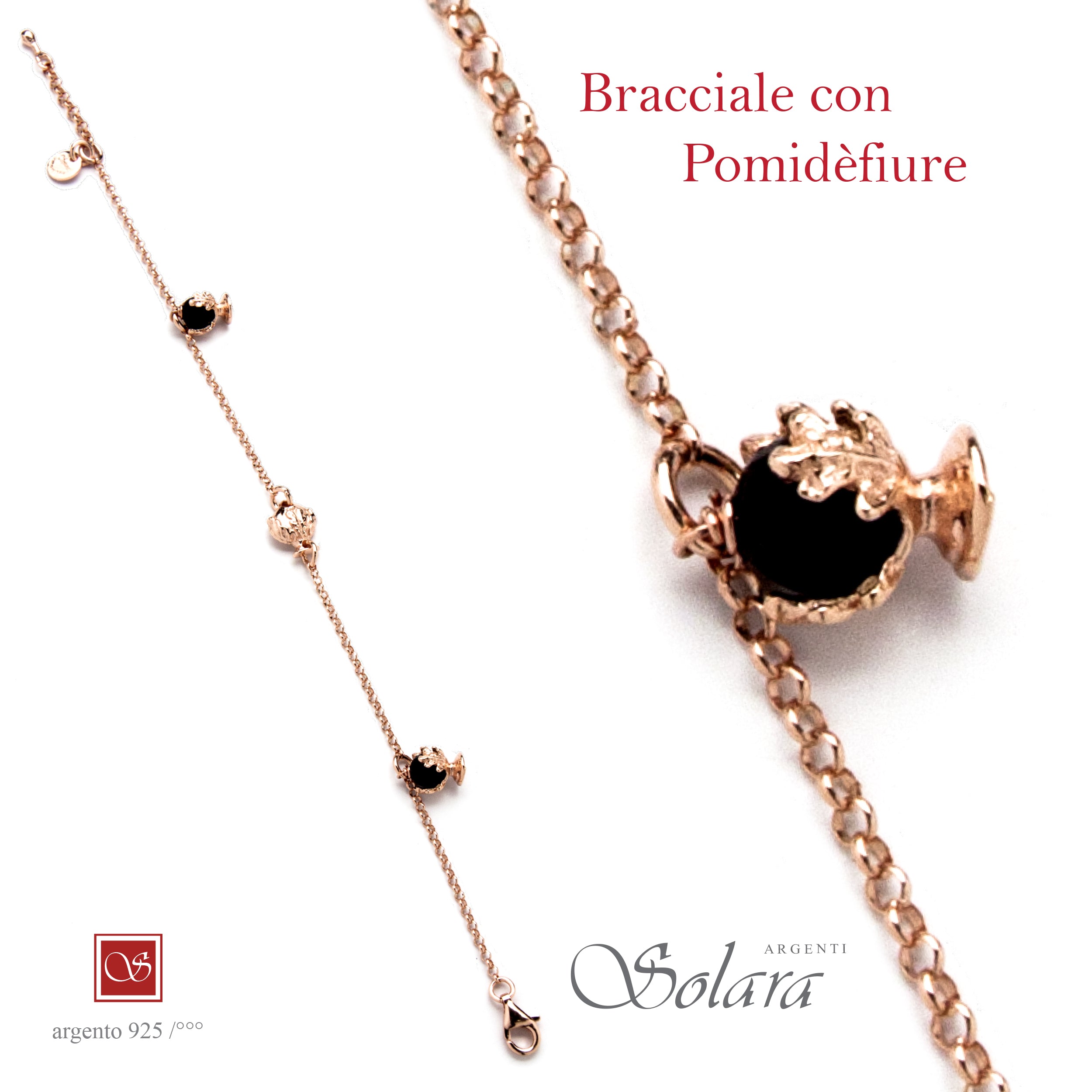 Bracciali con 3 Pomidèfiure