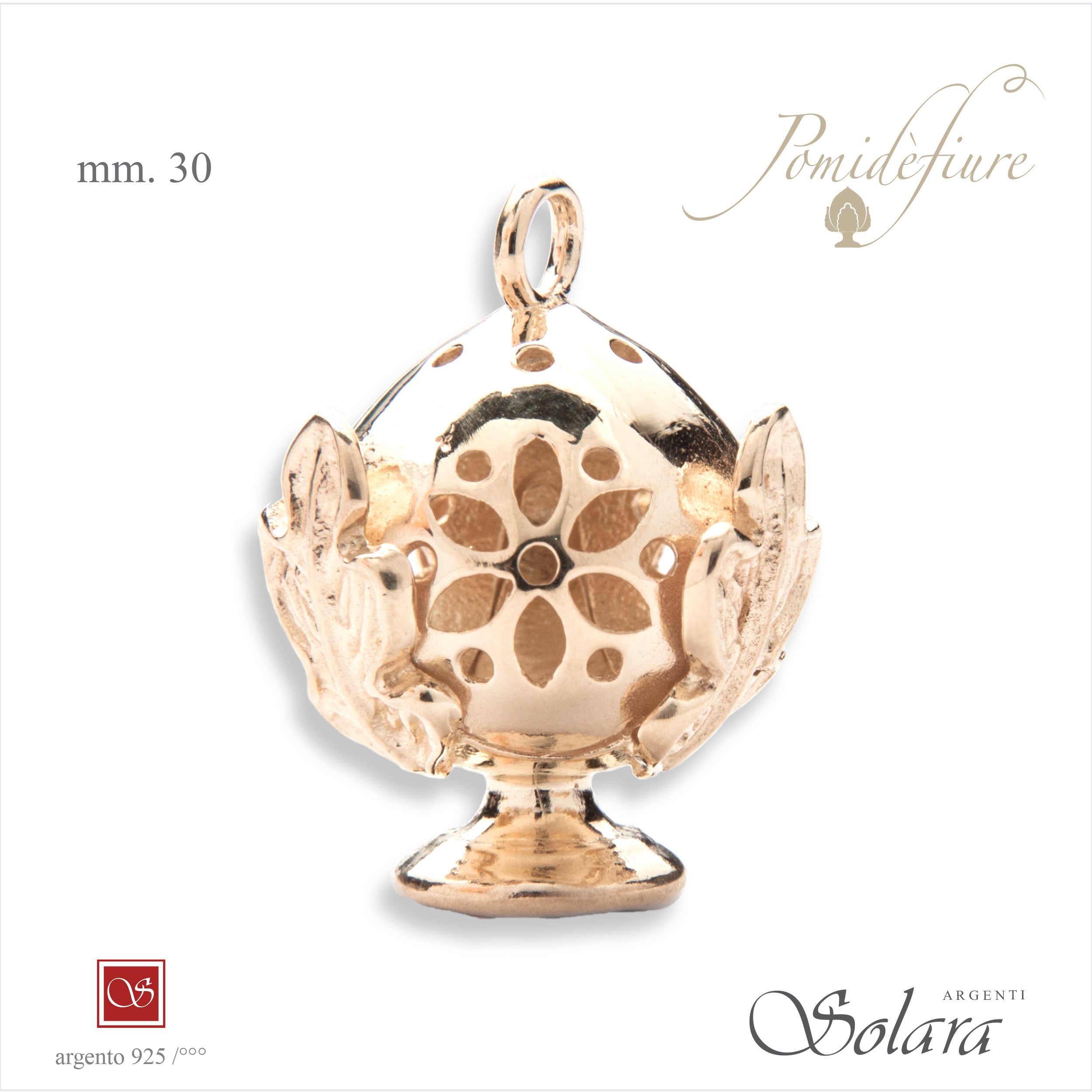 Pomidèfiure traforo dorato