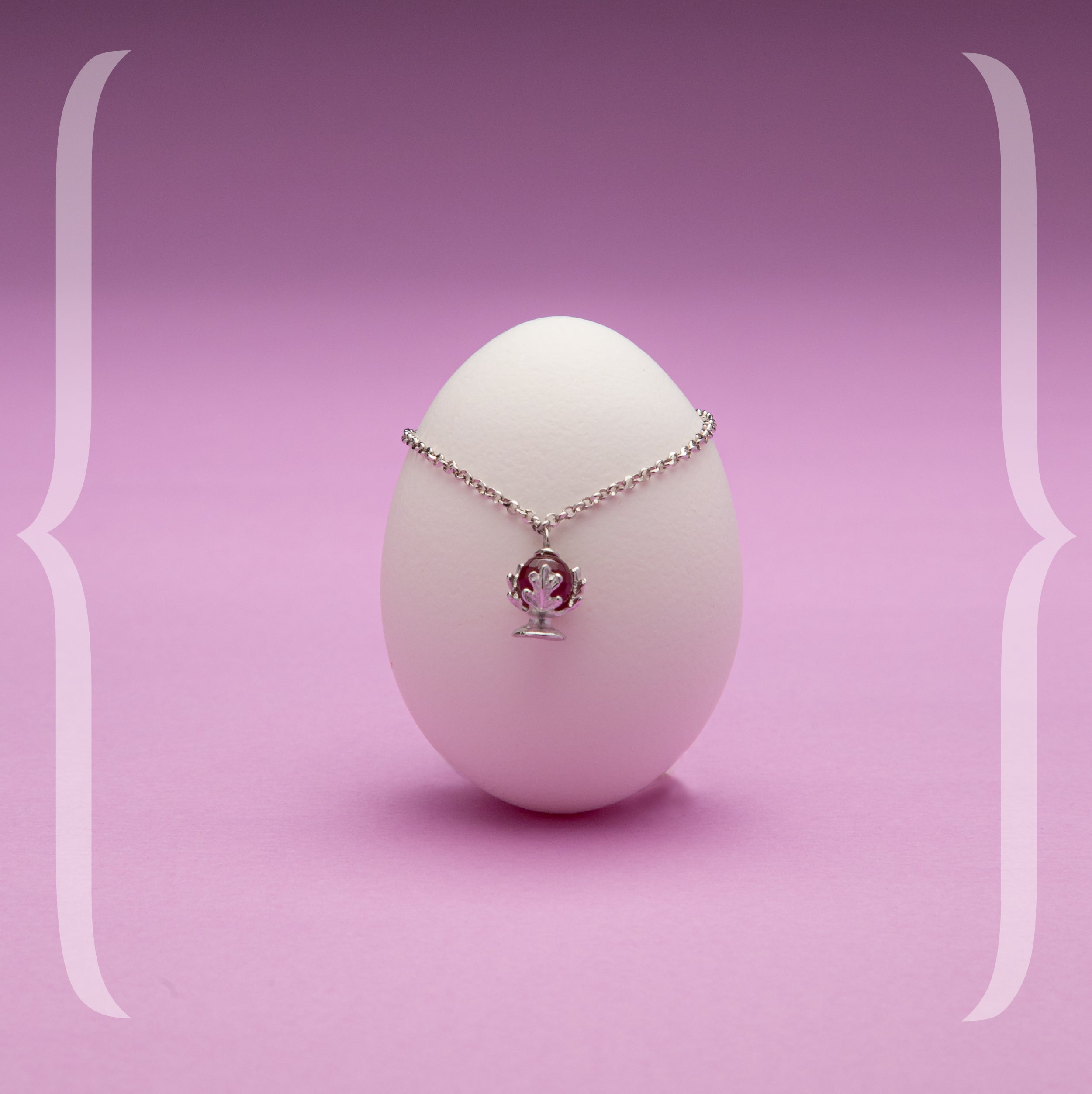 Collana cm.45 con Pomidèfiure e pietre - dorata