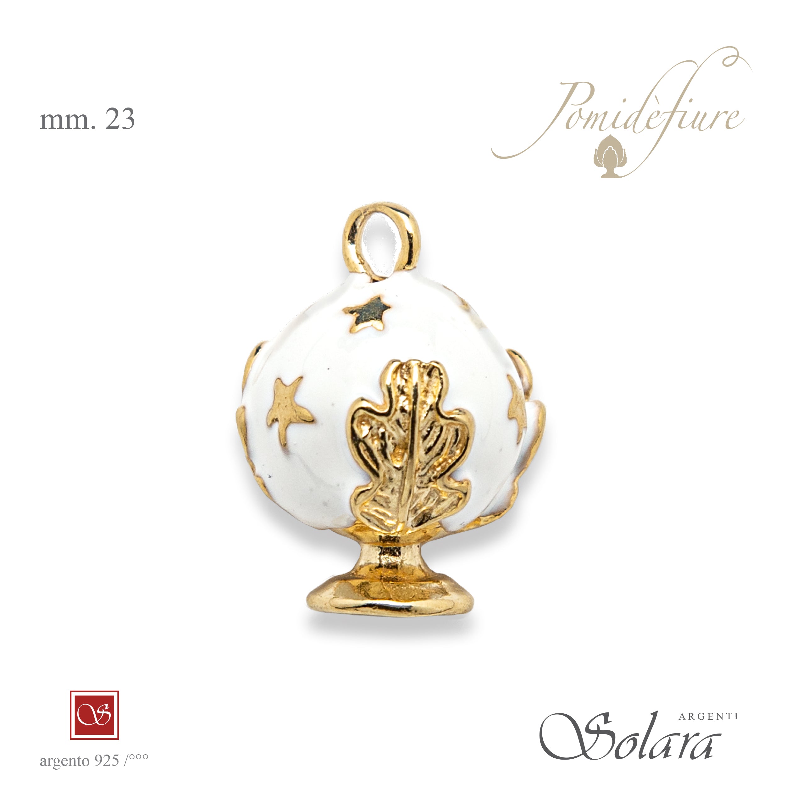 Pomidèfiure - STELLE - con smalti mm.23 - III^ misura