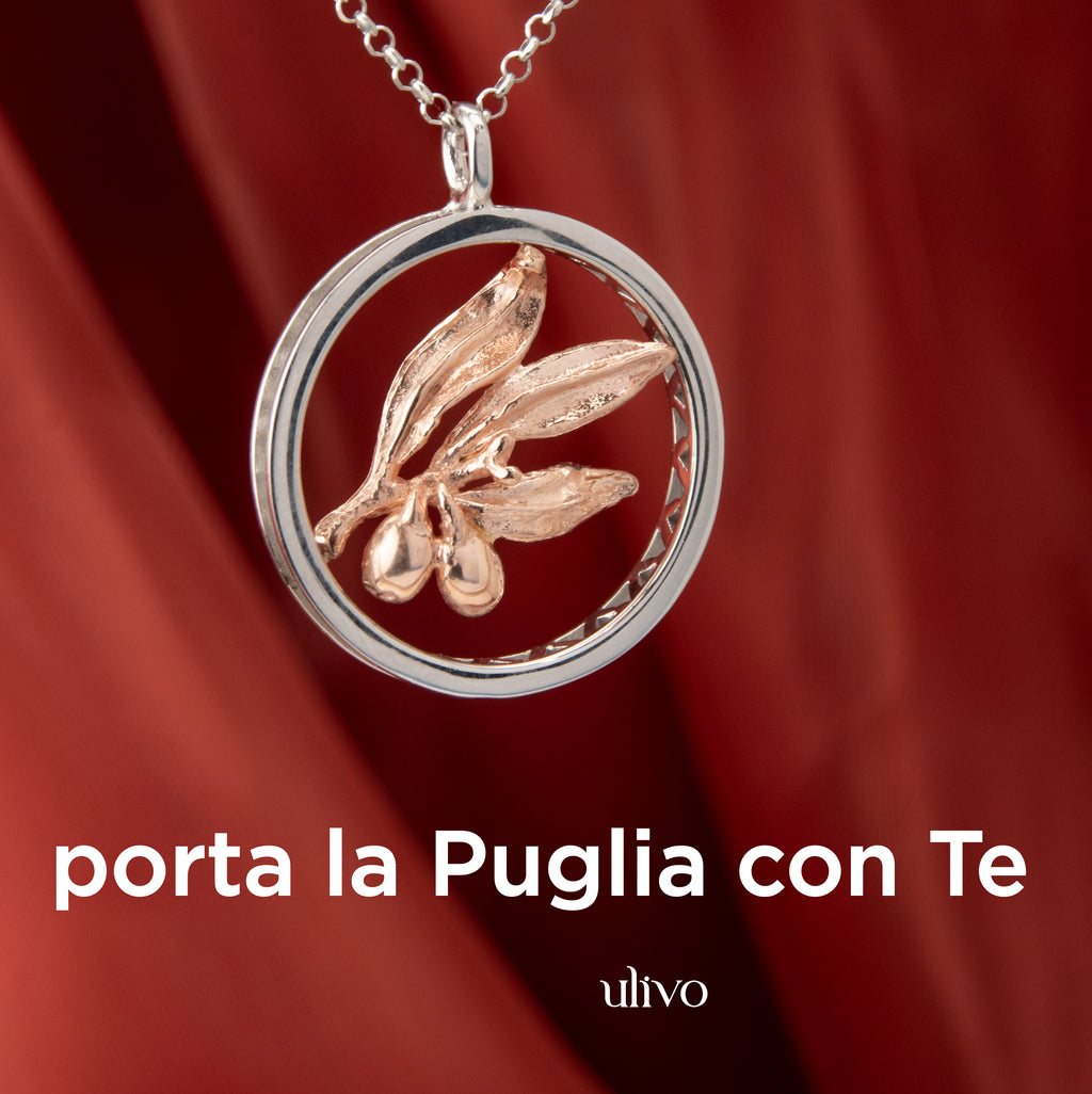 Medaglione con ramo d'Ulivo - mm.26