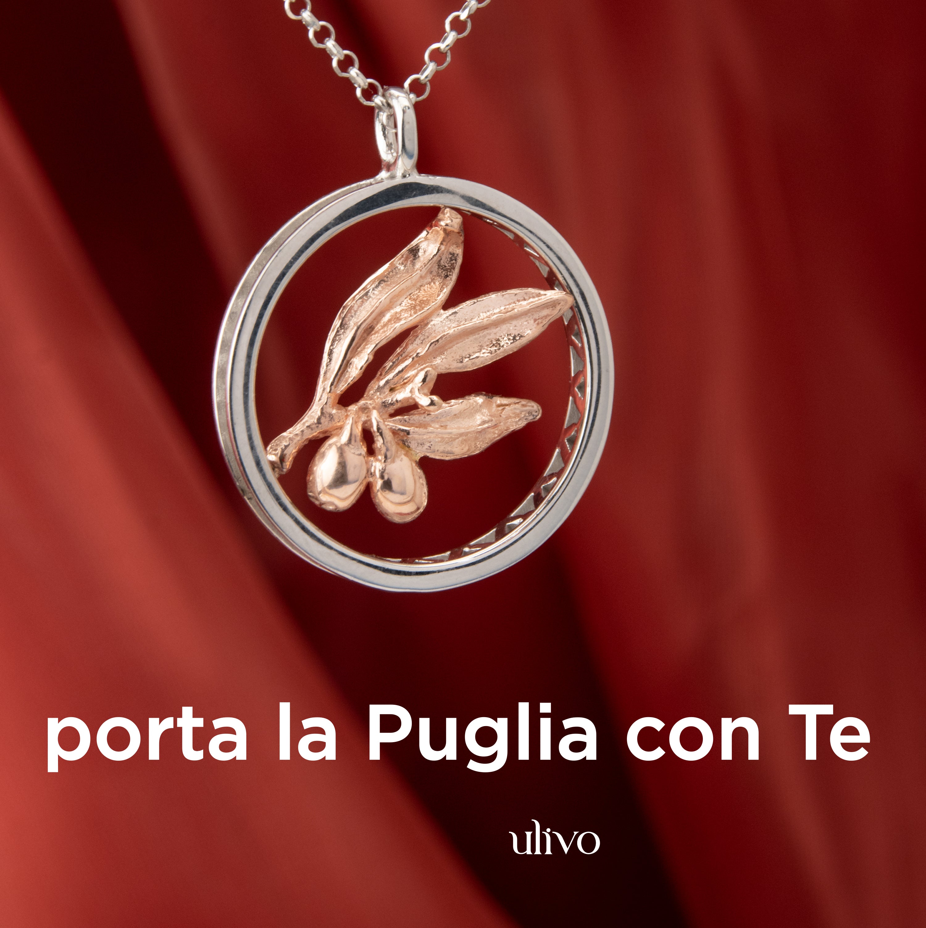 Medaglione con ramo d'Ulivo - mm.26