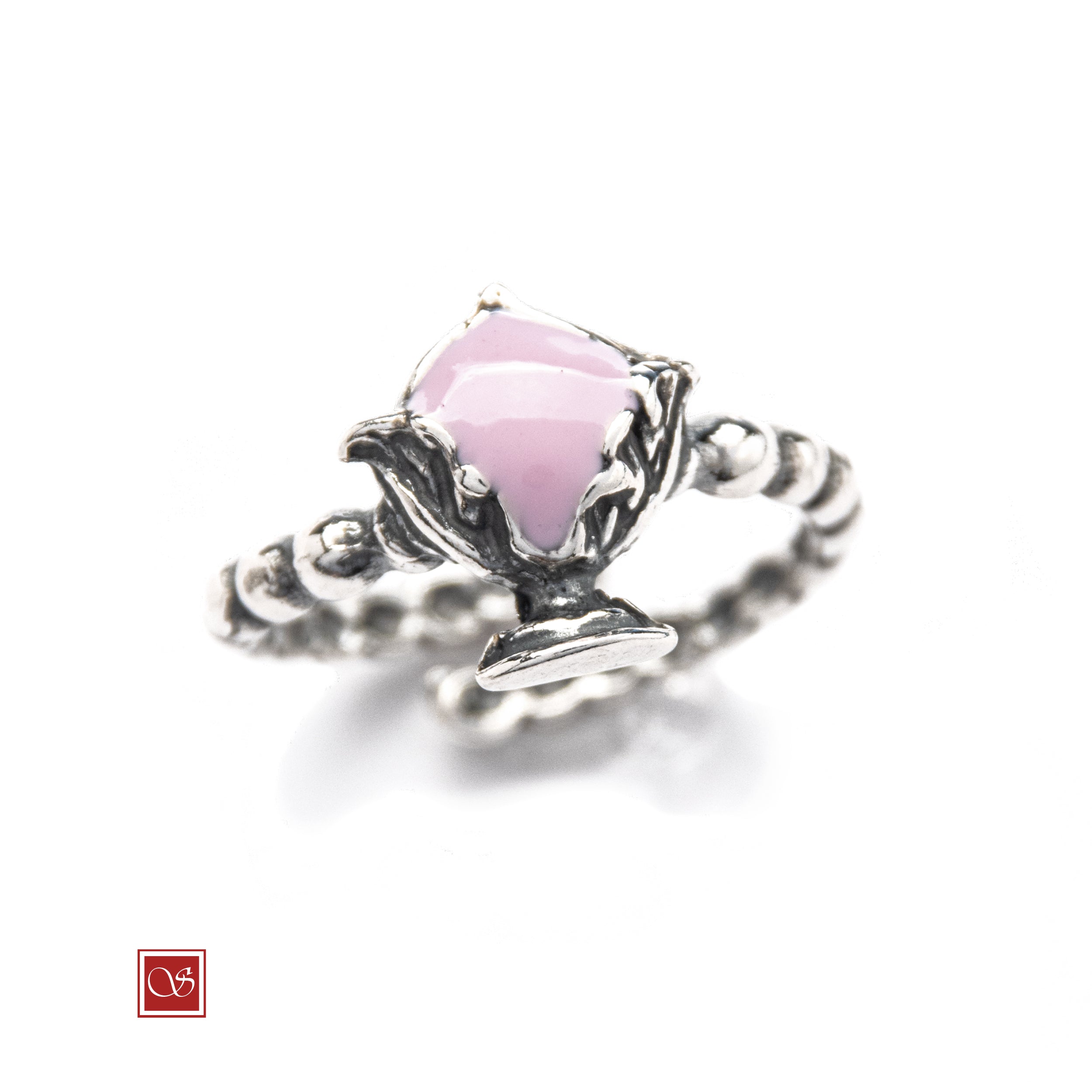 Anello regolabile Pomidèfiure con smalti - misura dalla 12 alla 19