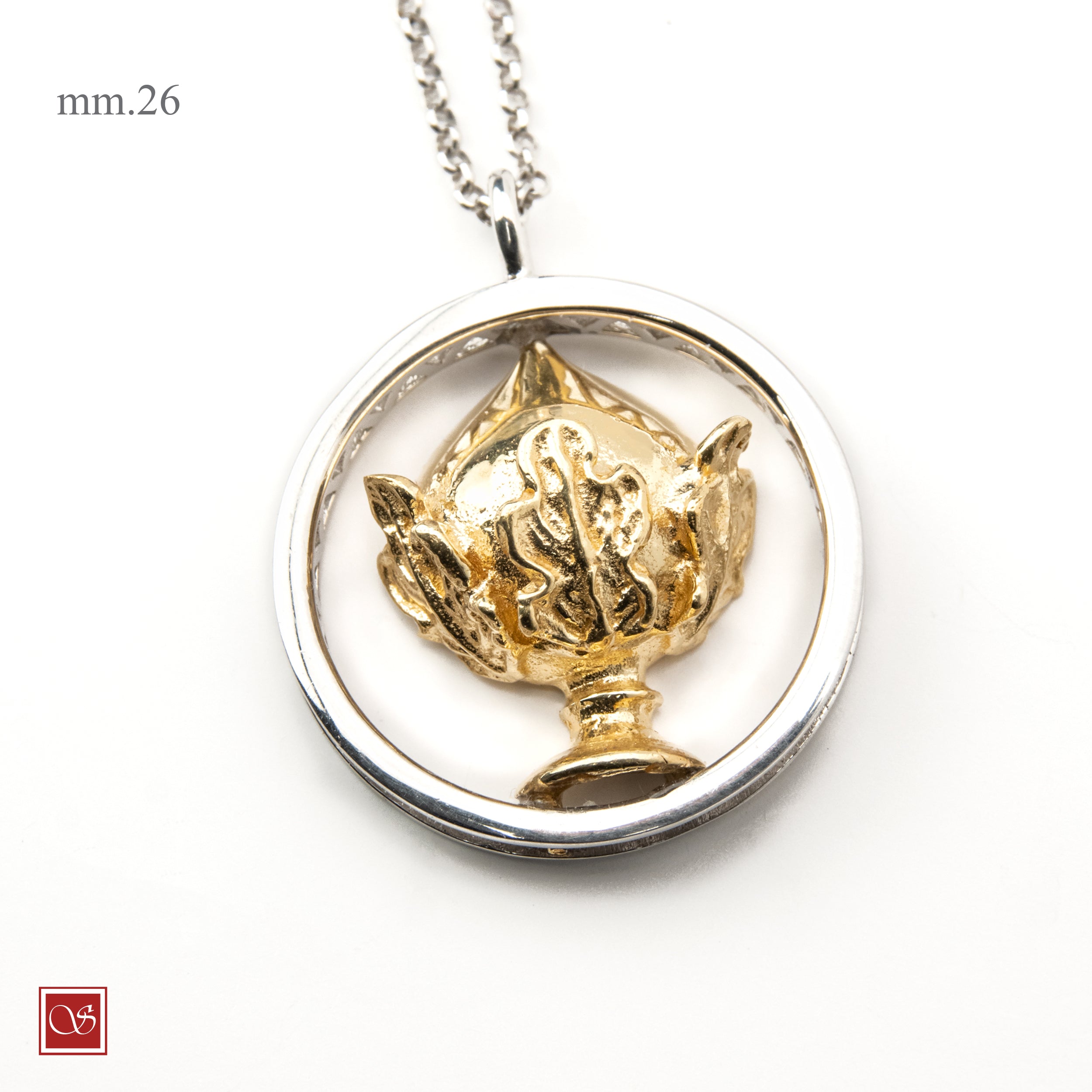 Medaglione con Pomidèfiure - mm.26