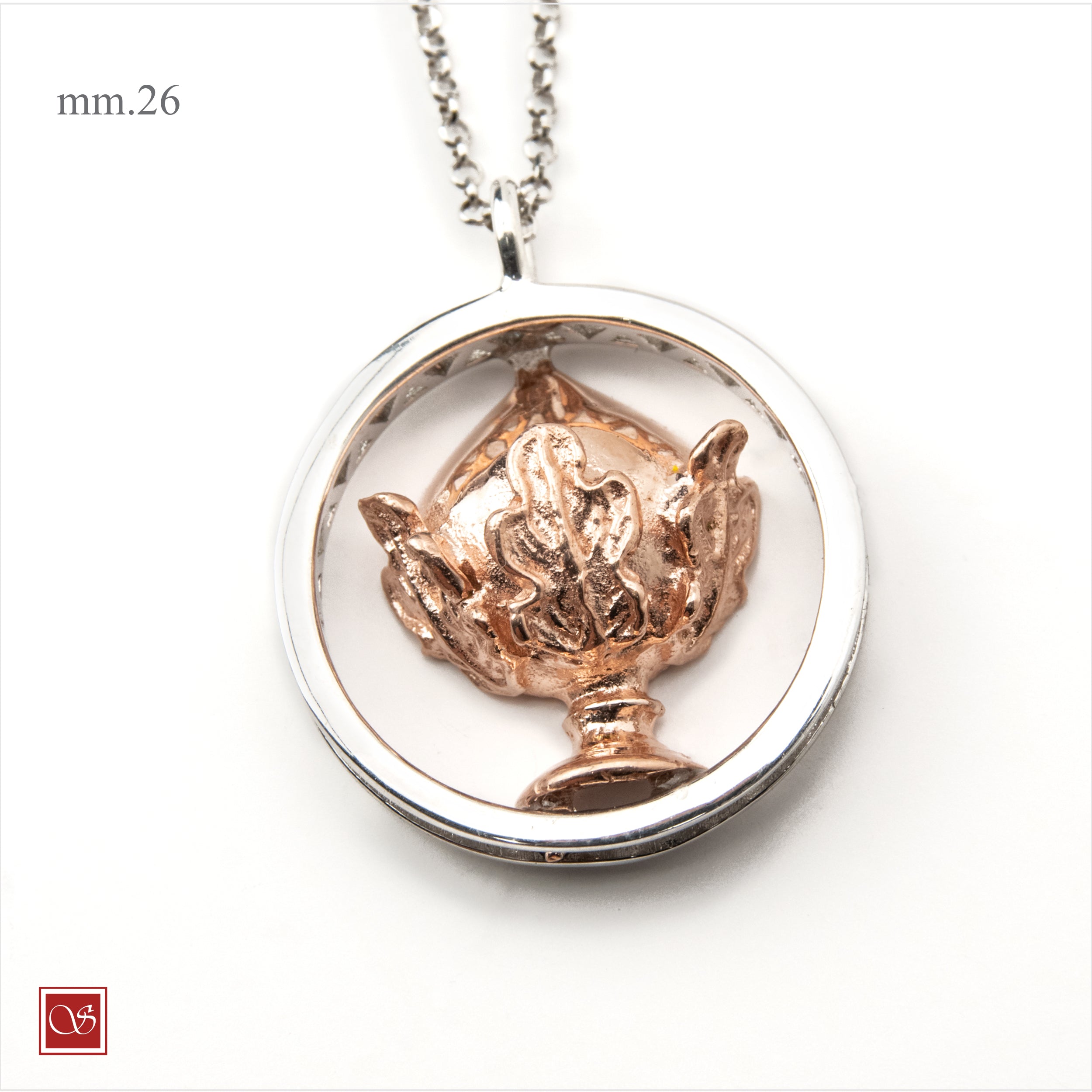 Medaglione con Pomidèfiure - mm.26