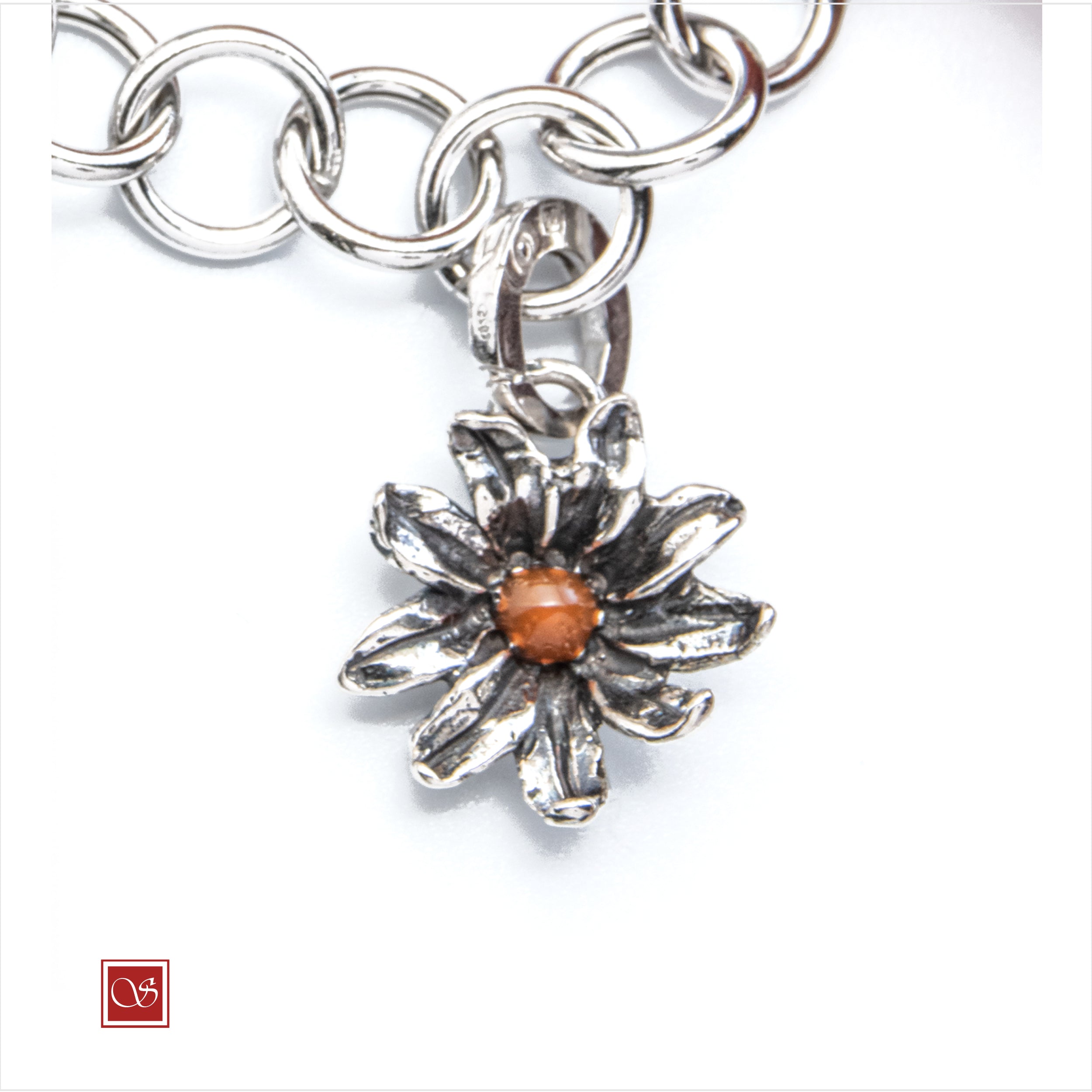 Margherita - ciondolo - linea FIORIDARGENTO - I^ misura