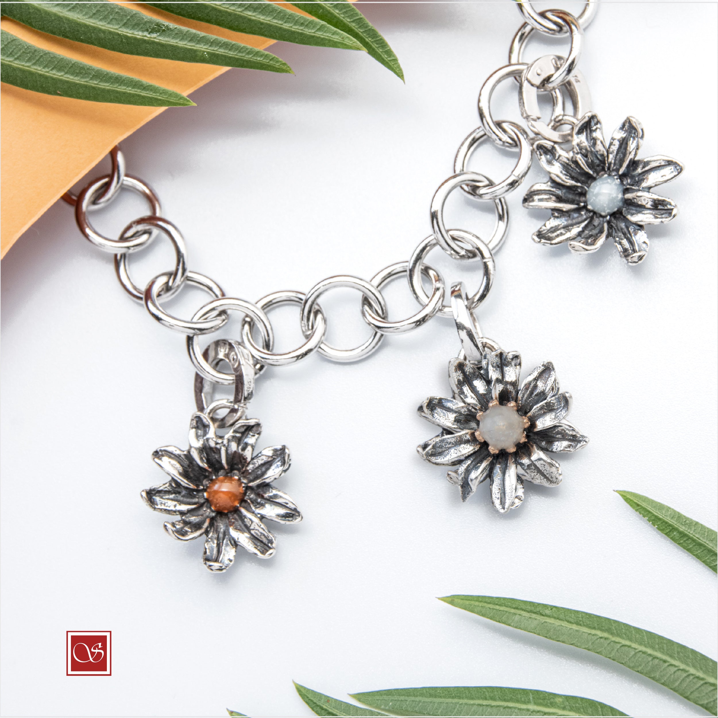 Margherita - ciondolo - linea FIORIDARGENTO - I^ misura