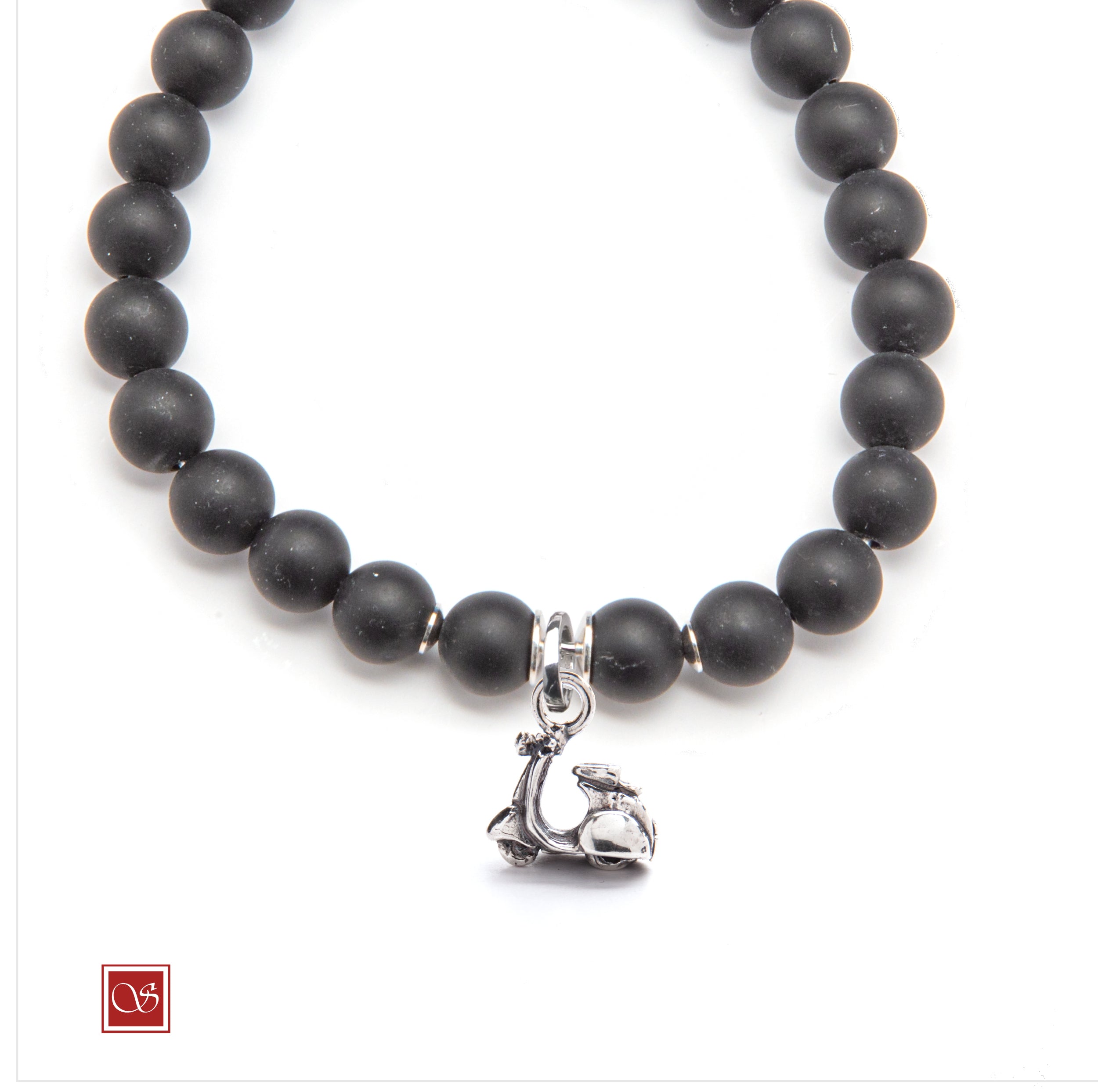 Bracciale uomo - con VESPA anni '60 - diametro 19 cm