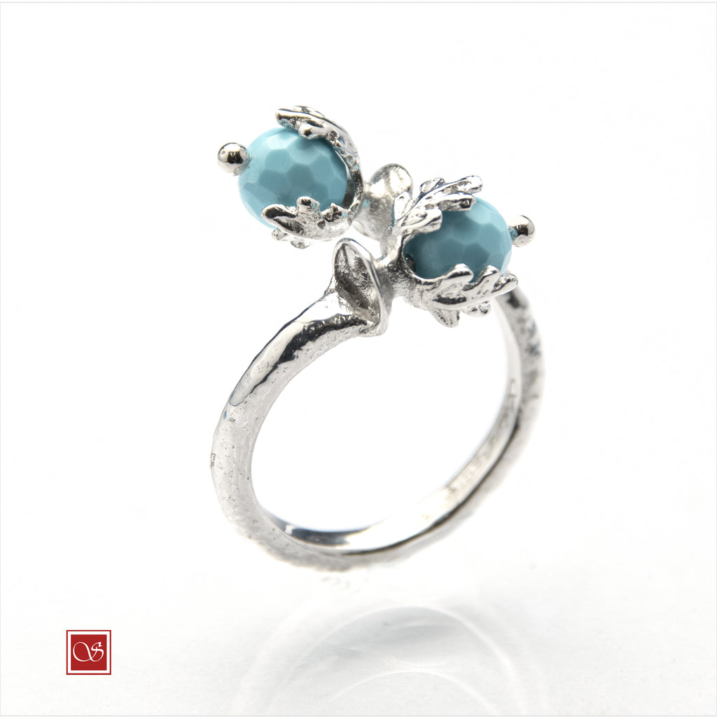 Anello Pomidèfiure contrariè regolabile  - misura dalla 12 alla 19