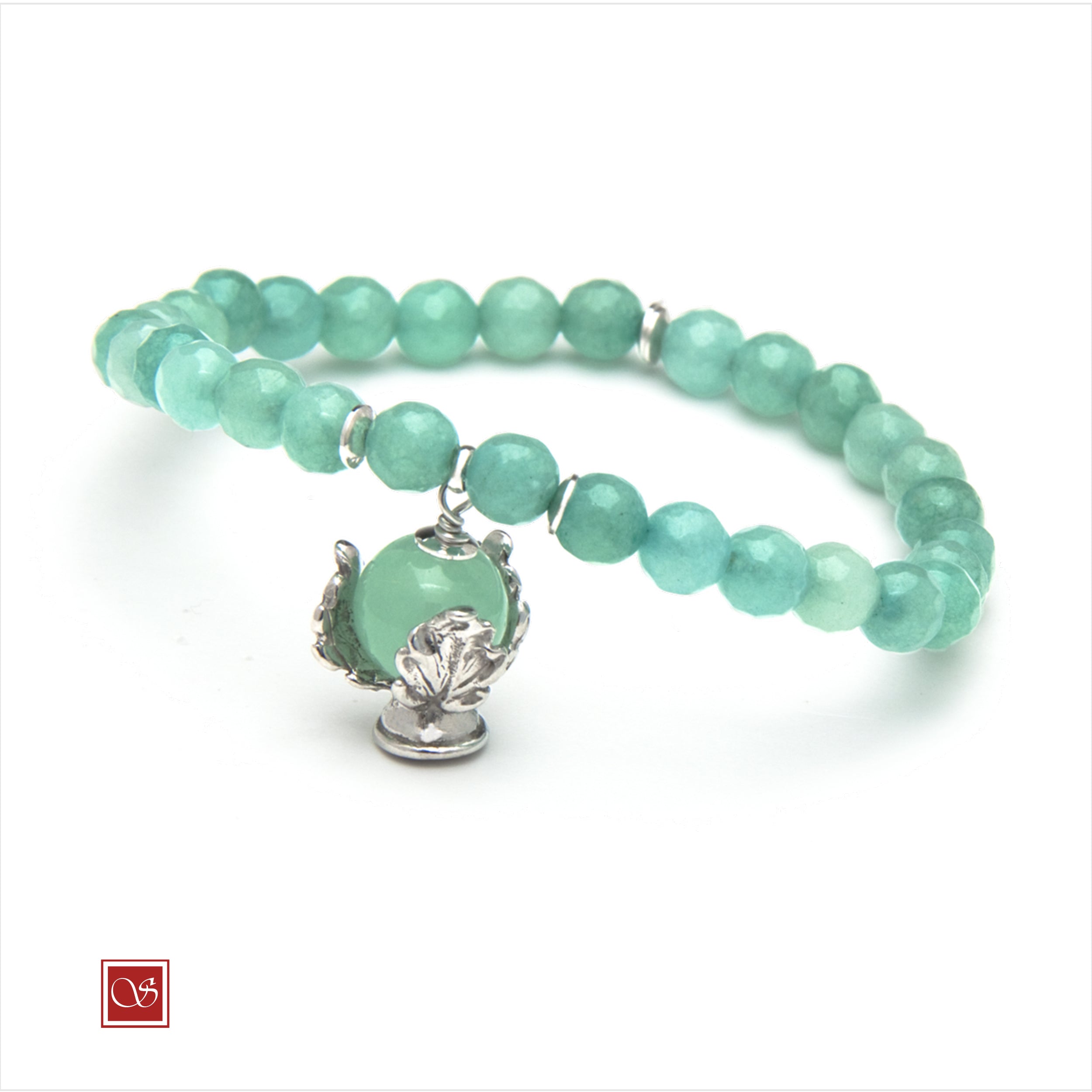 Bracciale Pomidèfiure elastico pietre LISCE