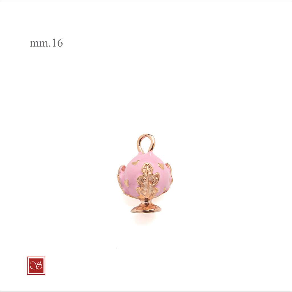 Pomidèfiure - CUORI - con smalti mm.16 - I^ misura