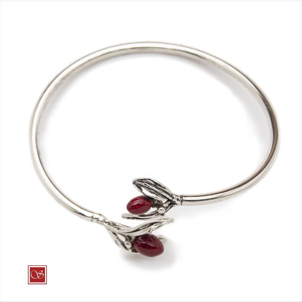 ULIVO bracciale contrariè - BronzAmante