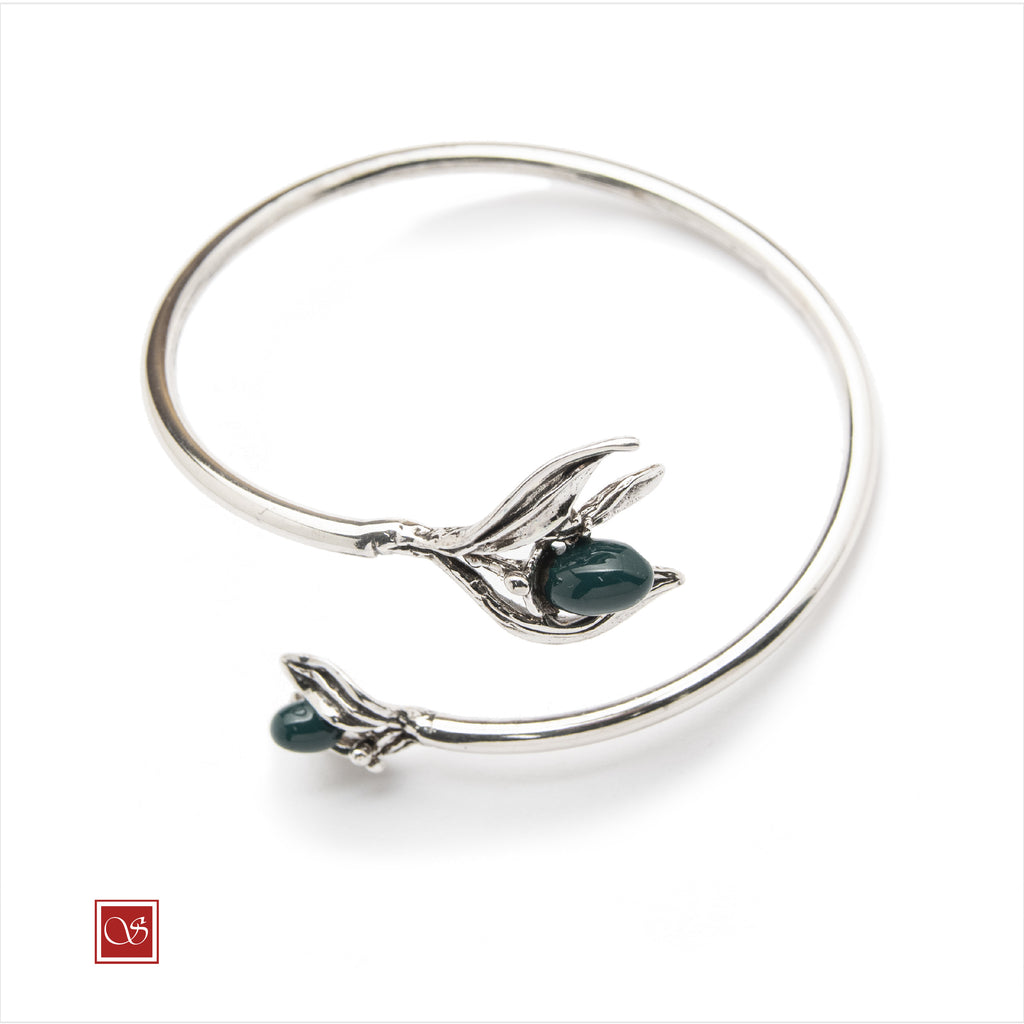 ULIVO bracciale contrariè - BronzAmante