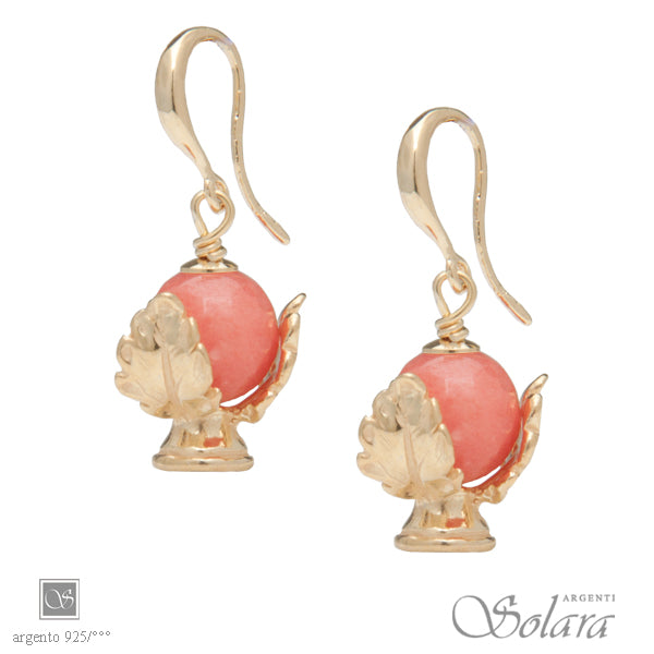 Orecchini - Rosa Corallo