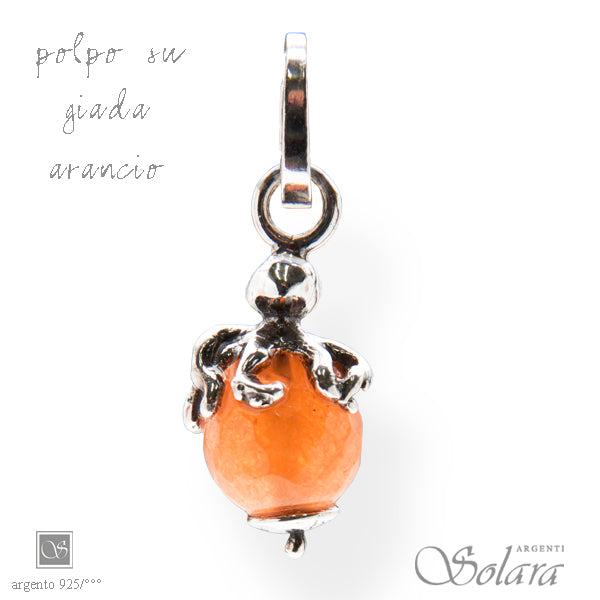 Polpo su Giada arancio