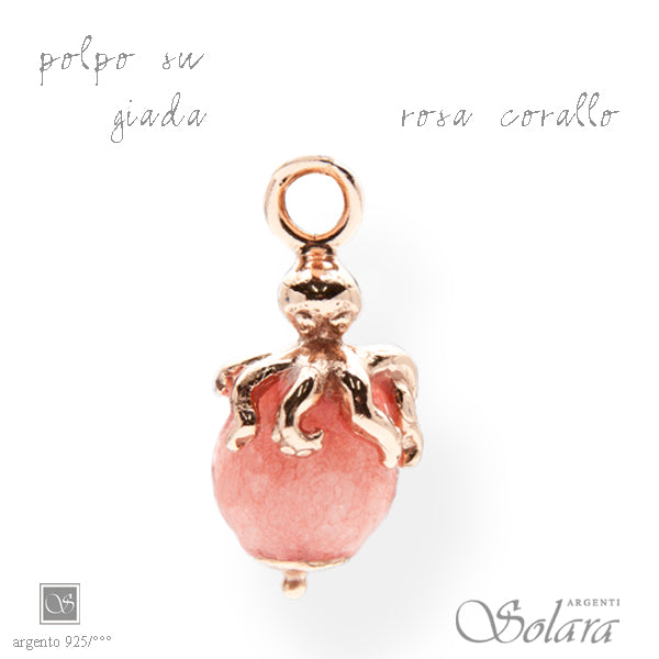 Polpo su Gaida rosa corallo