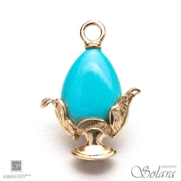 Pomodèfiure - ovale pasta di turchese