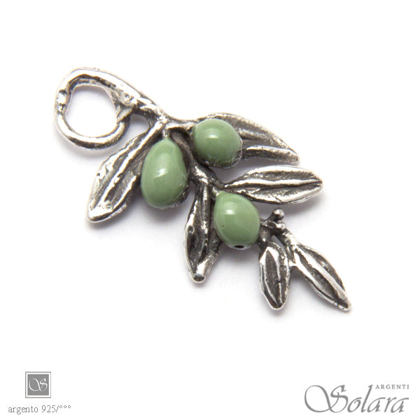 Ramo di Ulivo smaltato