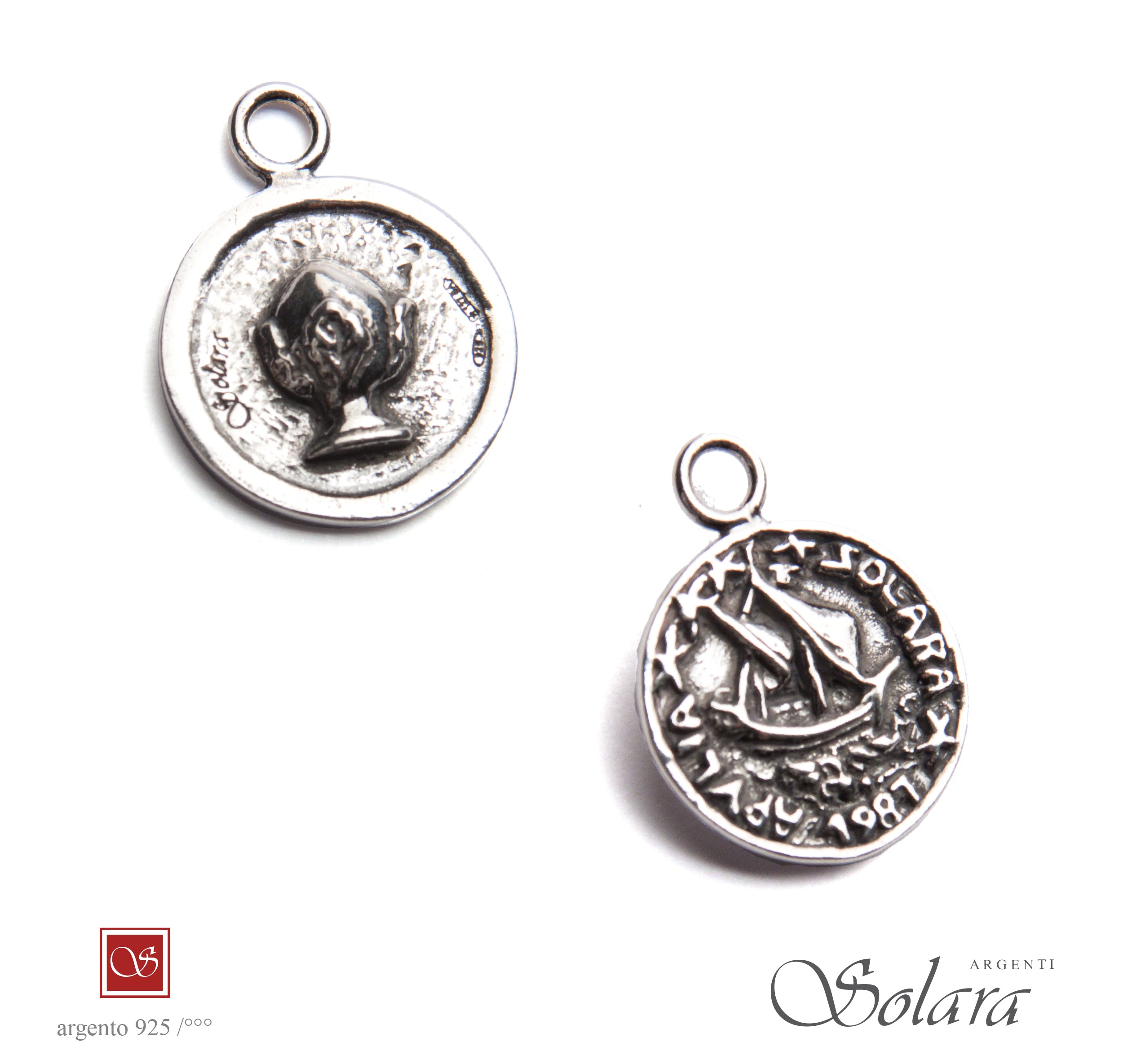 Medaglia brunita - Pomidèfiure e Caravella