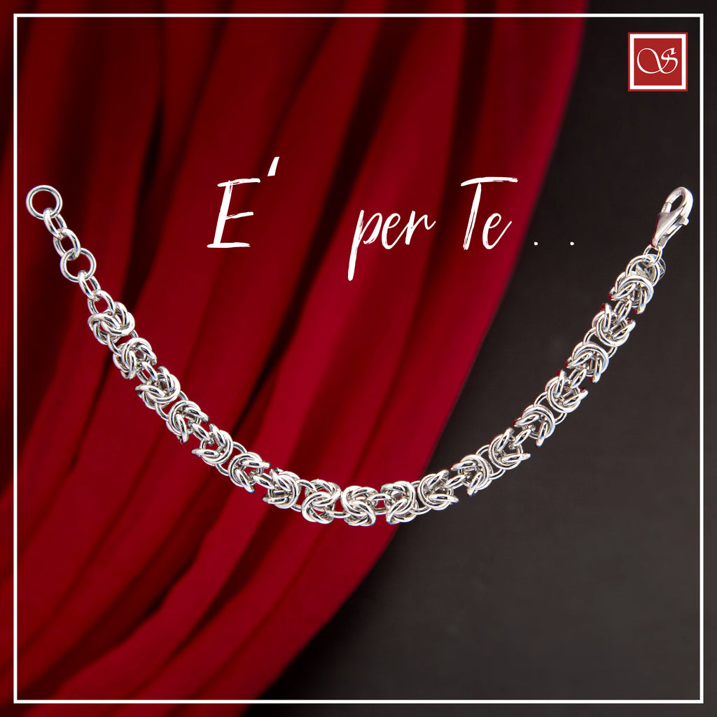 Bracciale BIZANTINO  925/°°°