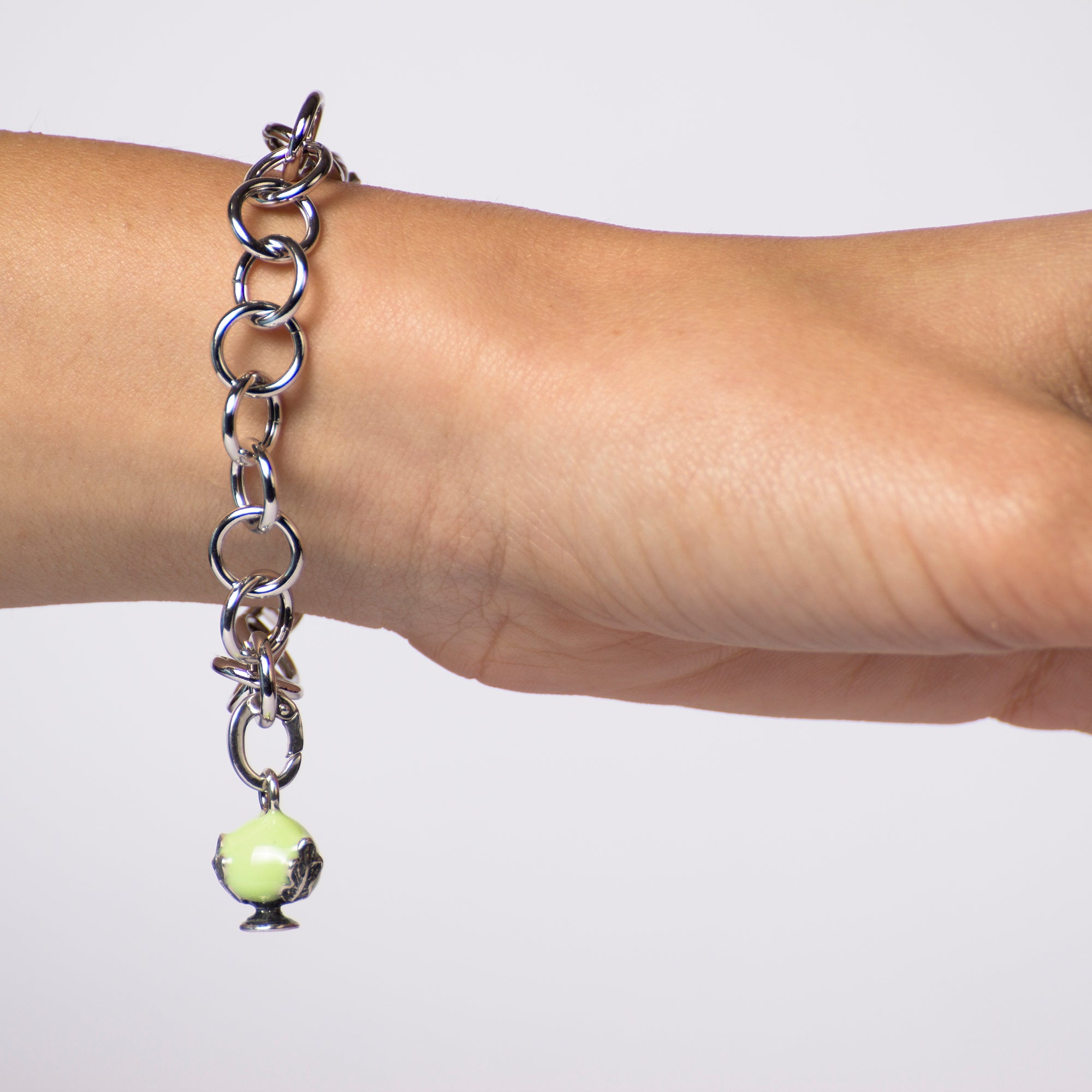 Pomidèfiure I^ misura - smaltato Verde