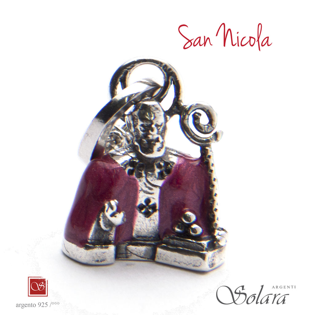 San Nicola  - manto rosso