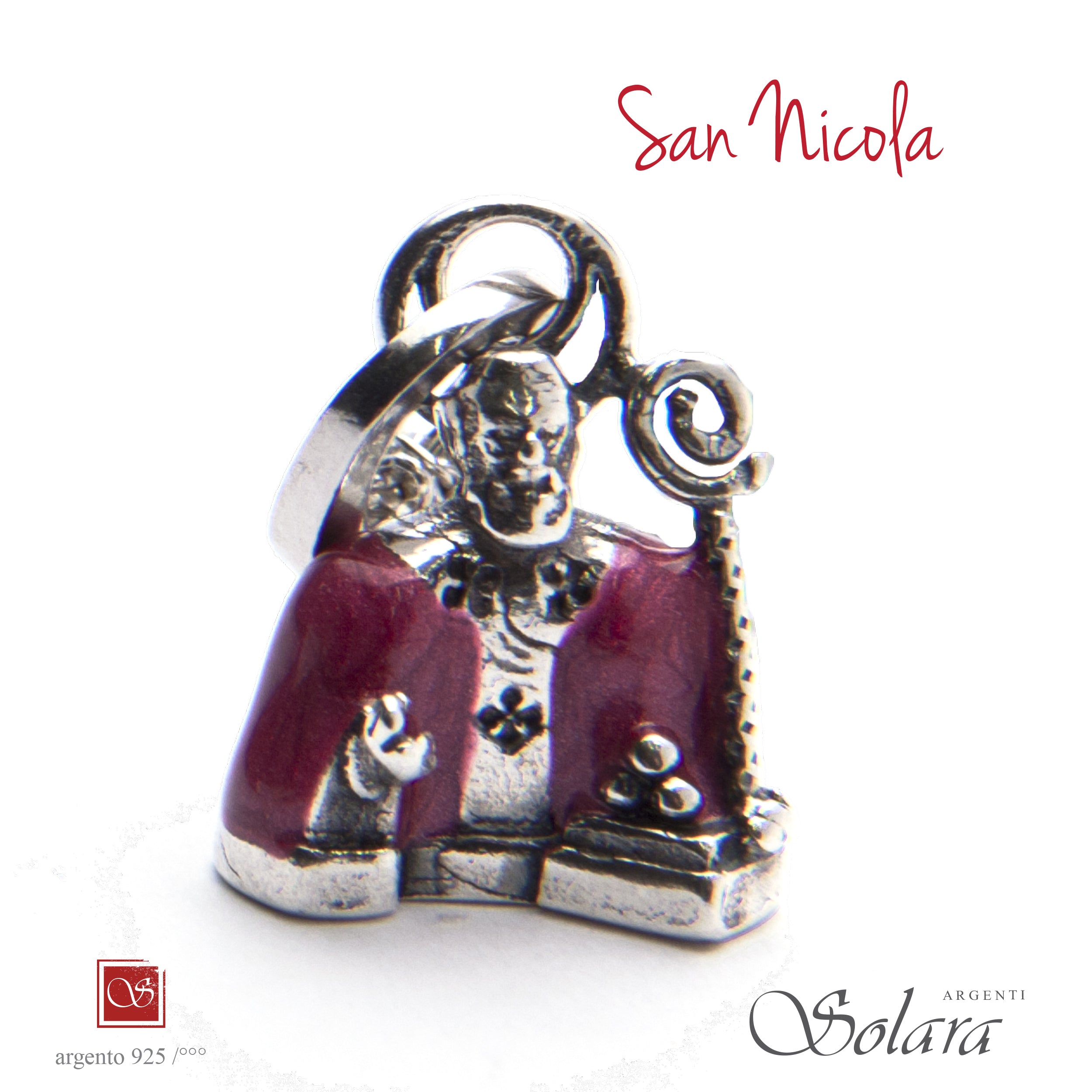 San Nicola  - manto rosso