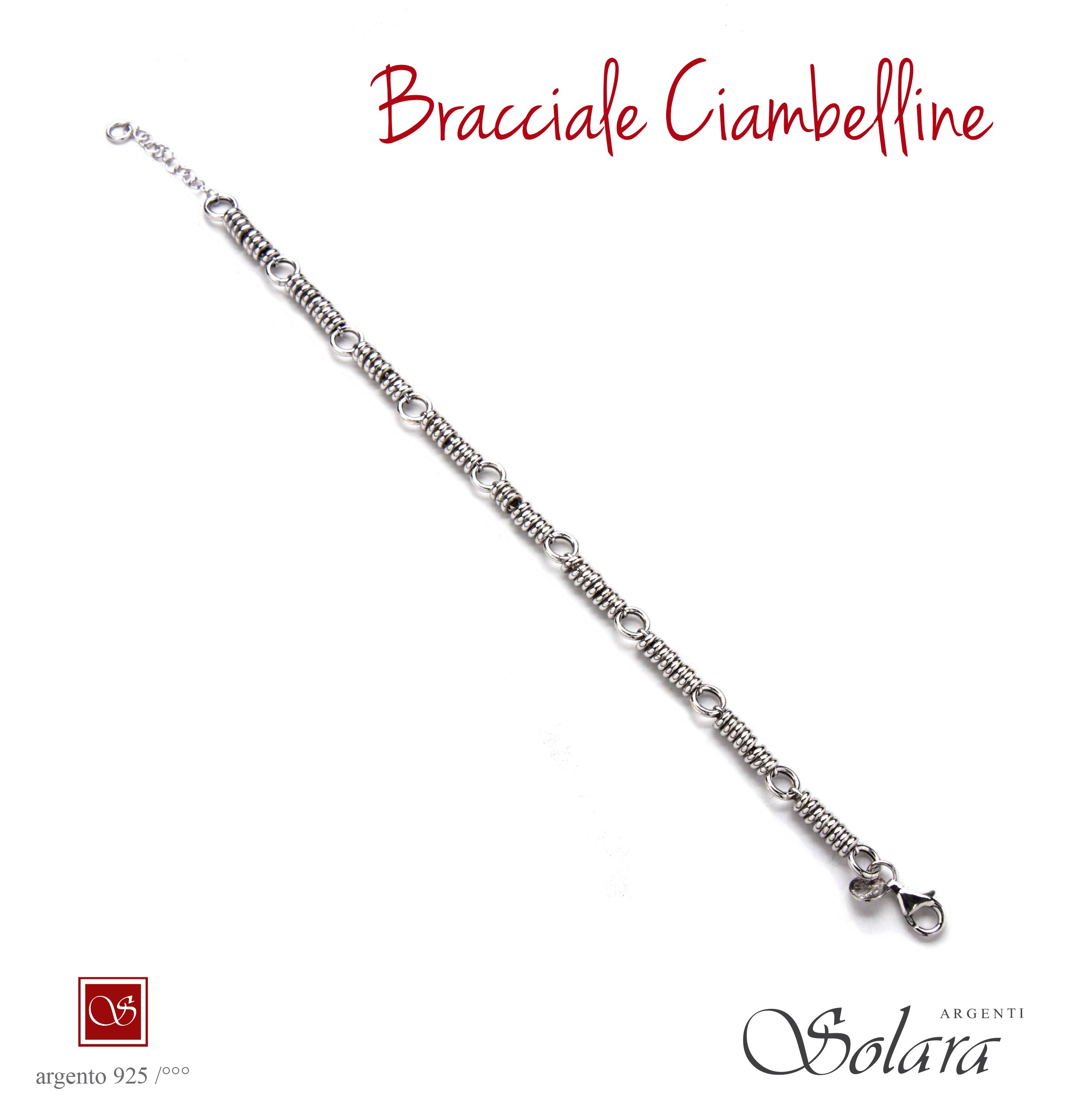 Bracciale CIAMBELLINE'  925/°°°