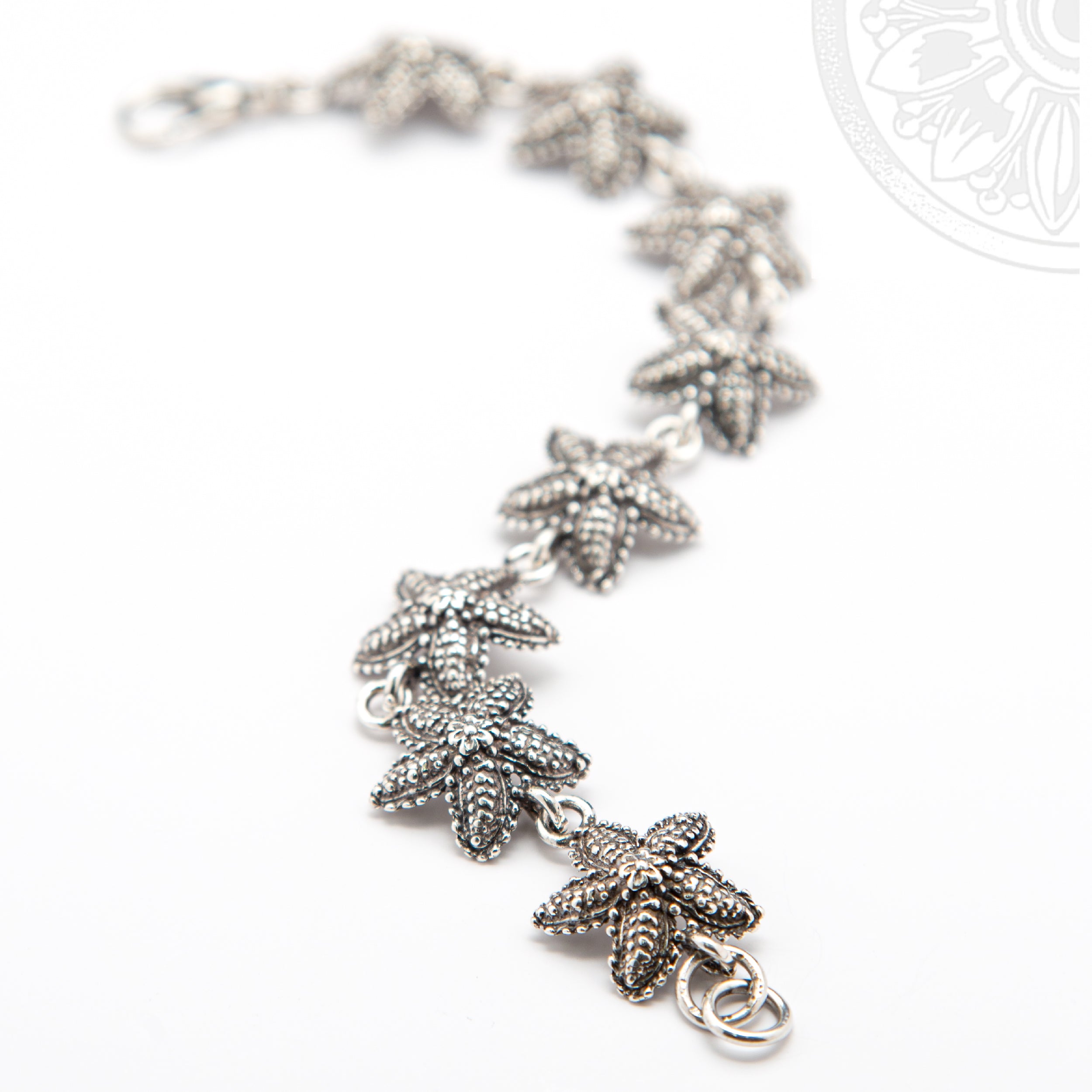 Bracciale stelle marine brunite