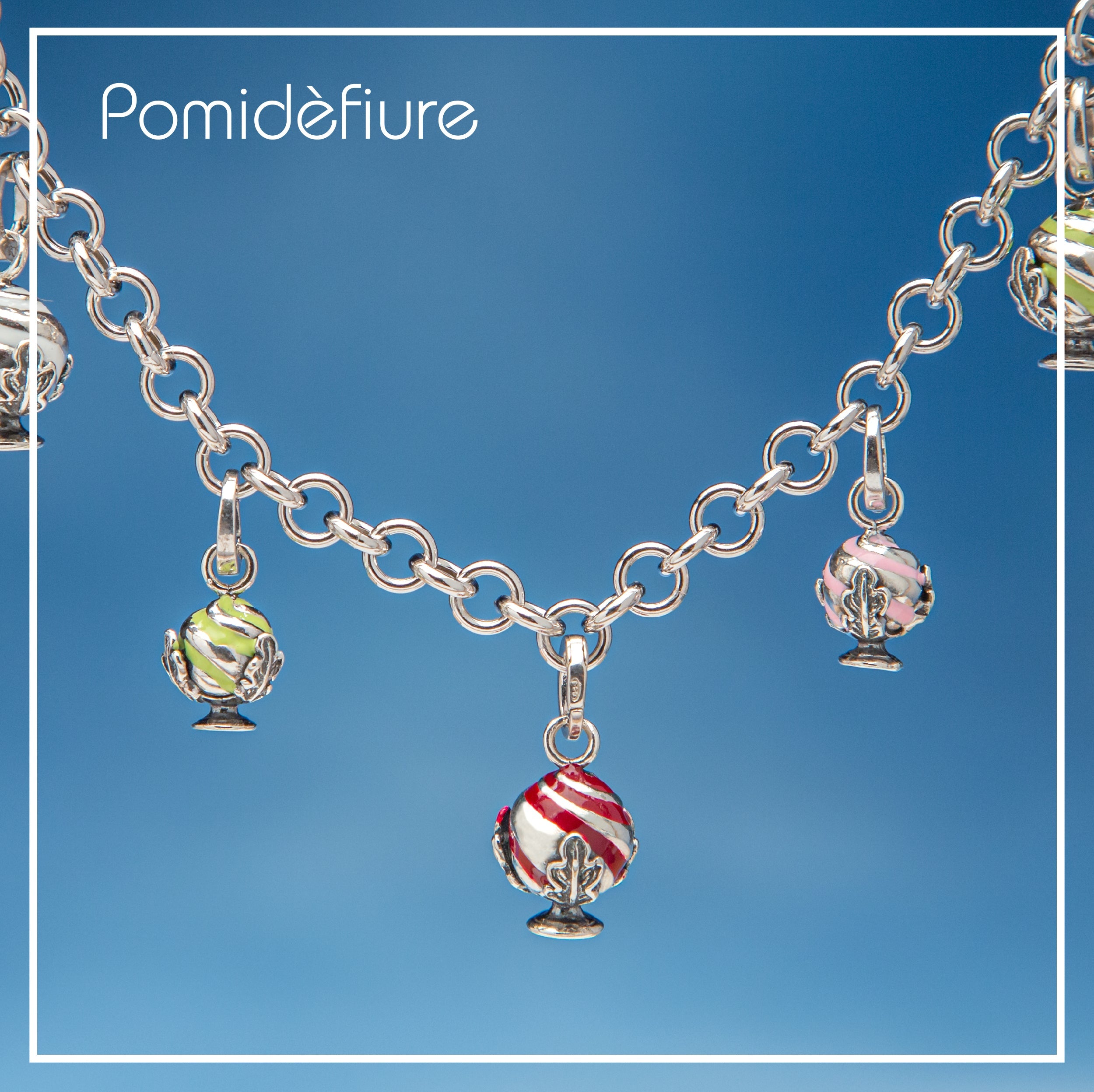 Pomidèfiure II^ misura Torchon - argento dorato