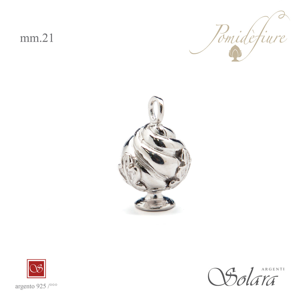 Pomidèfiure I^ misura Torchon - argento rodiato