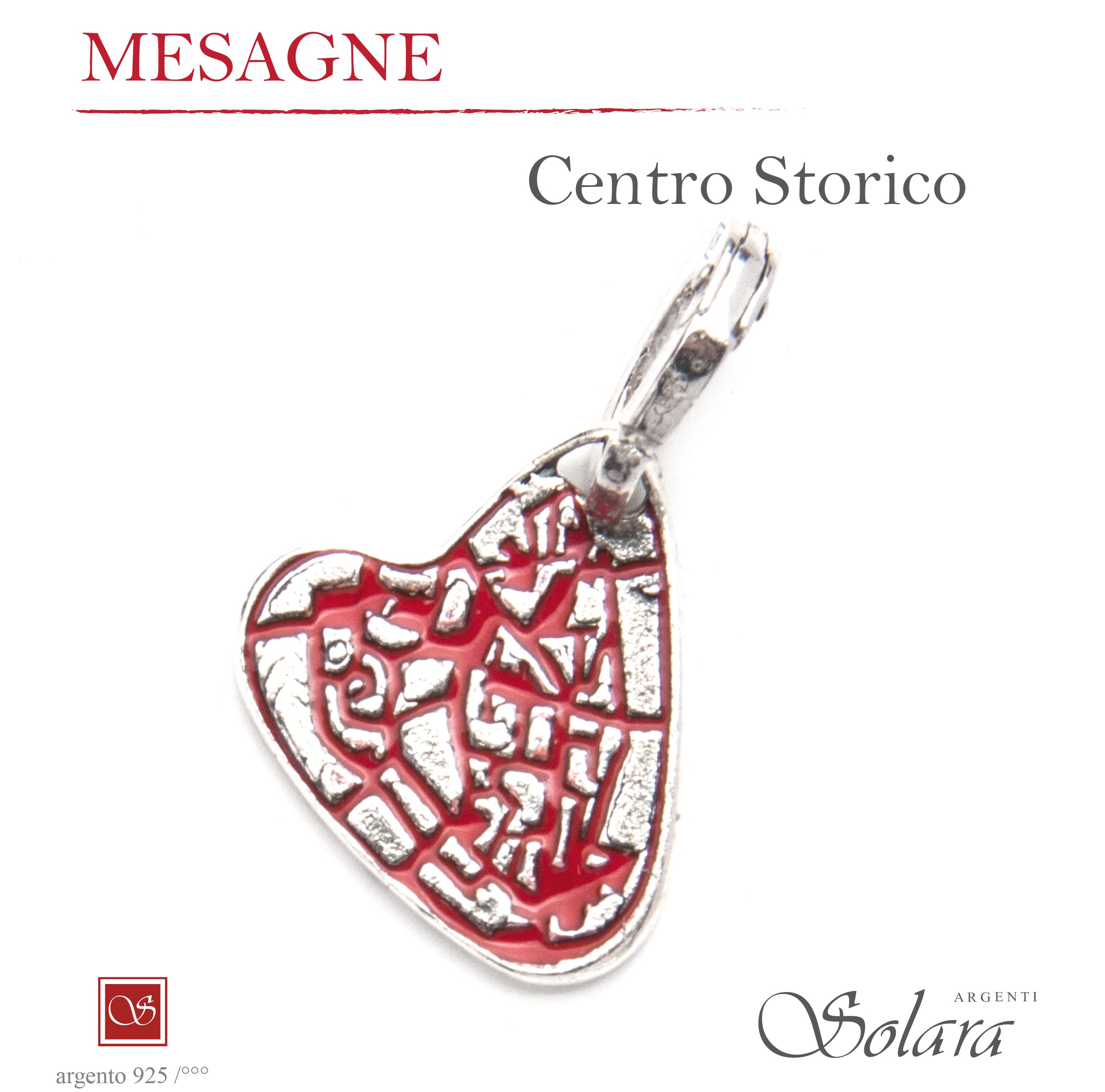 Mesagne -  Mappa del Centro storico