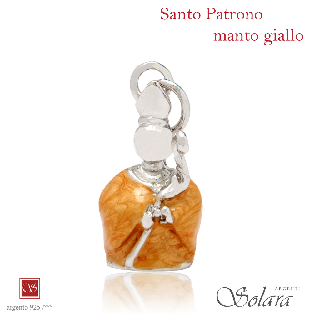 Santo Patrono smaltato