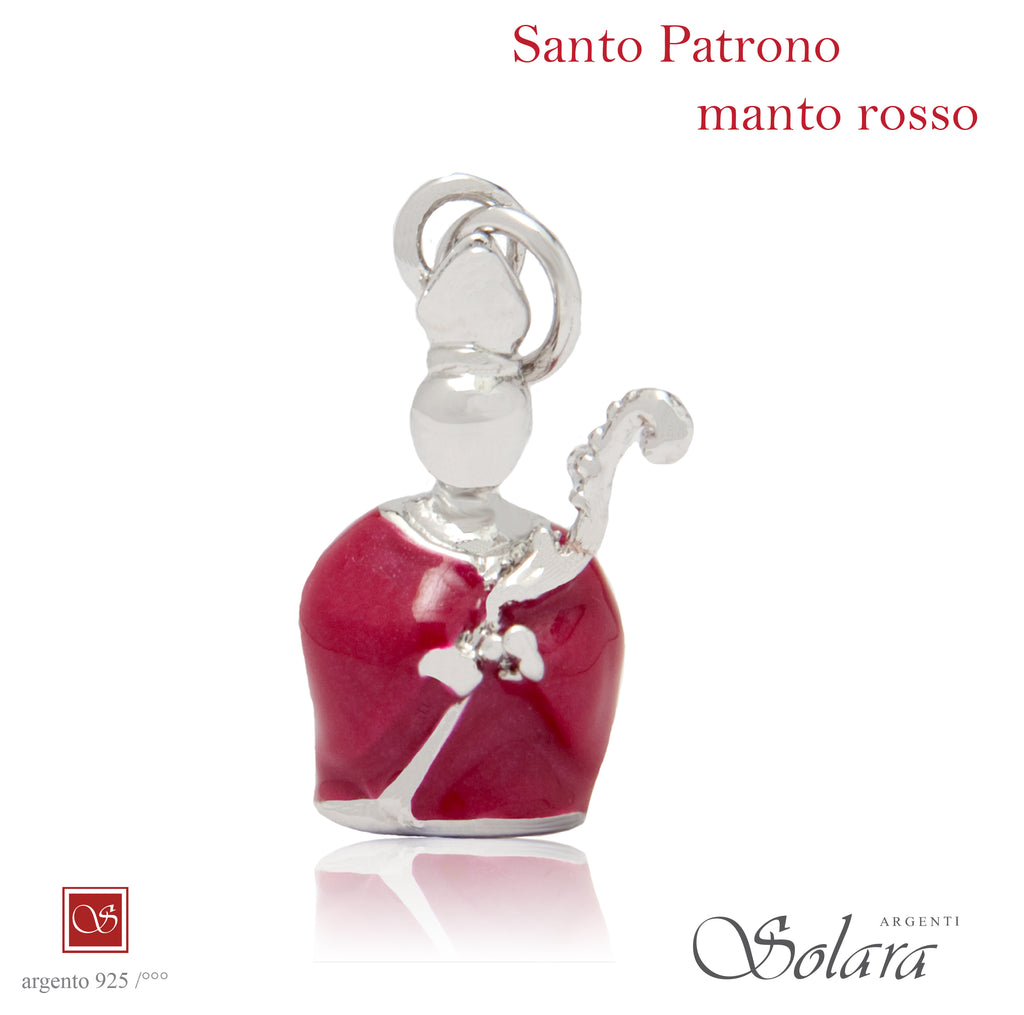 Santo Patrono smaltato