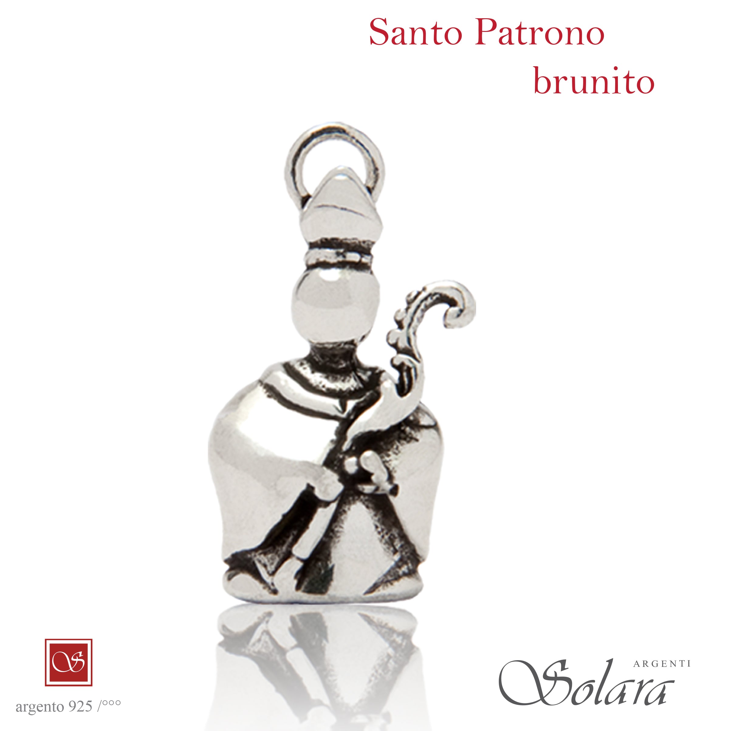 Santo Patrono smaltato