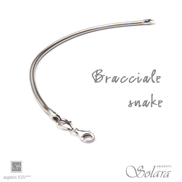 Bracciali snake d'argento 925/°°°