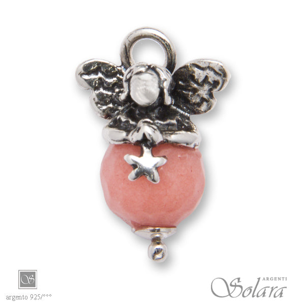 Angelo brunito - giada rosa corallo