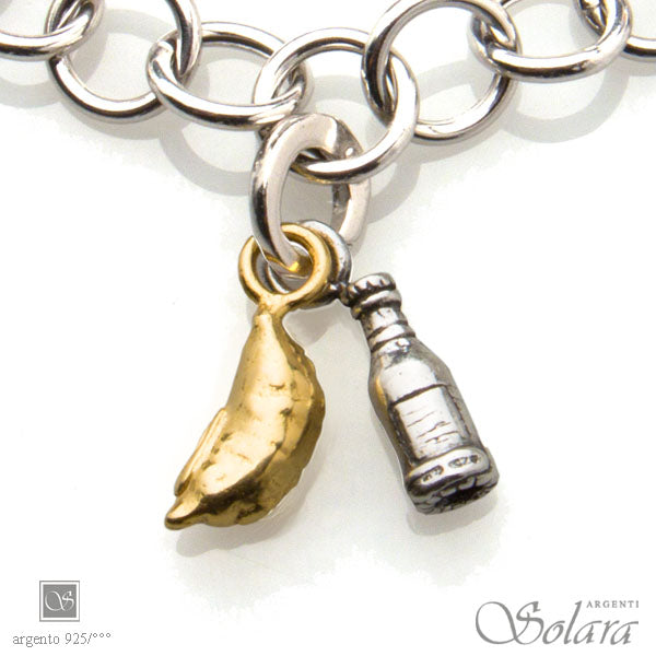 Panzerotto dorato e Birra