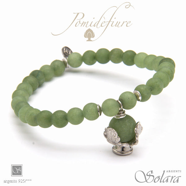 Giada satinata - colore verde muschio